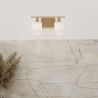 Buy Wall Lamp Aged Gold - 2-Light Wall Sconce - Jhana Aged Gold 60684 - prices