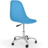 Buy Swivel office chair with casters - Brielle Blue 59863 at MyFaktory