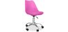 Buy Tulip swivel office chair with wheels Fuchsia 58487 - in the UK