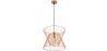 Buy Retro Ceiling Lamp - Design Pendant Lamp - Lena Gold 59908 - in the UK