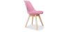 Buy Brielle Scandinavian design Chair with cushion Pastel pink 58293 in the United Kingdom