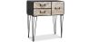 Buy Metal Sideboard - Industrial Design - 3 Drawers - Carson Natural wood 58863 - in the UK