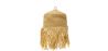 Buy Hanging Lamp Boho Bali Design Natural Rattan - Hiue Natural wood 60050 - in the UK