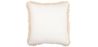 Buy Square Viscose Cushion cover + filling - Atena Cream 60203 - in the UK