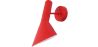 Buy Wall Lamp Arn - Steel Red 14635 in the United Kingdom