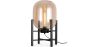Buy Table lamp in modern design, metal and glass - Crada Amber 60396 - in the UK