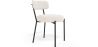 Buy Dining Chair - Upholstered in Bouclé Fabric - Simo White 61154 - in the UK