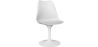Buy Dining Chair - White Swivel Chair - Tulipa White 59156 in the United Kingdom