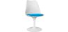 Buy Dining Chair - White Swivel Chair - Tulipa Turquoise 59156 home delivery
