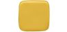 Buy Cushion with magnets for Bistrot Metalix Square seat Chair Yellow 59140 home delivery