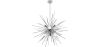 Buy Lydia 9 bulbs hanging lamp  - Metal Silver 59328 - prices