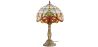 Buy Tiffany table lamp - Crystal Multicolour 59350 - in the UK