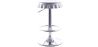 Buy Swivel Chromed Metal Bottle Cap Bar Stool - Height Adjustable Steel 49737 - prices