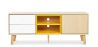Buy Wooden TV Stand - Scandinavian Design - Erica  Yellow 59657 - in the UK