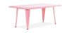 Buy Bistrot Metalix Kid Table 120 cm - Metal Pink 59686 - in the UK