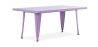 Buy Bistrot Metalix Kid Table 120 cm - Metal Purple 59686 in the United Kingdom