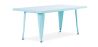 Buy Bistrot Metalix Kid Table 120 cm - Metal Aquamarine 59686 home delivery
