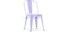 Buy Bistrot Metalix style chair square Seat - New edition - Metal Lavander 59687 at MyFaktory