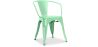 Buy  Bistrot Metalix chair with armrests New Edition - Metal Mint 59809 home delivery