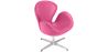 Buy Swin Chair - Faux Leather Pink 13663 home delivery