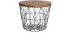 Buy Basket Side table Dark grey 58416 - prices
