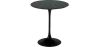 Buy Tulip Coffee Table in Marble - 50cm Black 15420 - in the UK