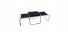 Buy Lazo Coffee Table - Wood and Steel  Black 13310 - in the UK