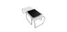 Buy Lazo Coffee Table - Wood and Steel  White / Black 13310 at MyFaktory