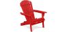 Buy Adirondack Garden Chair - Wood Red 59415 - in the UK