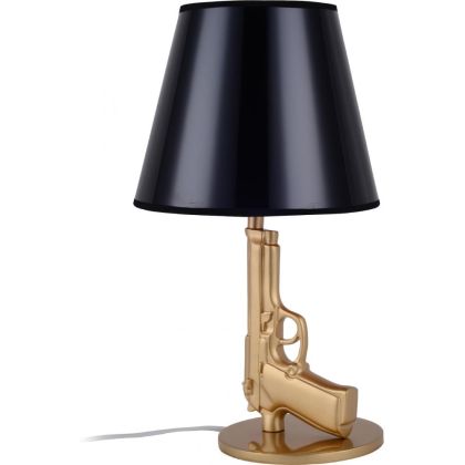Buy Design Table Lamp Metal - Woody Gold 22731 - prices 