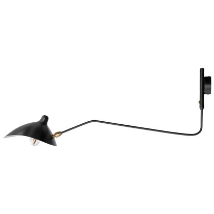 Buy MRZ-R1C Wall lamp  Black 58218 with a guarantee 