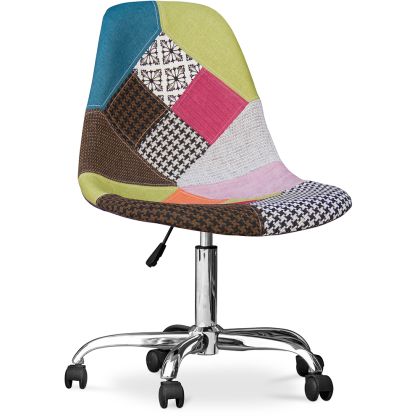 Buy Brielle  Office Chair - Patchwork Simona  Multicolour 59866 - in the UK 