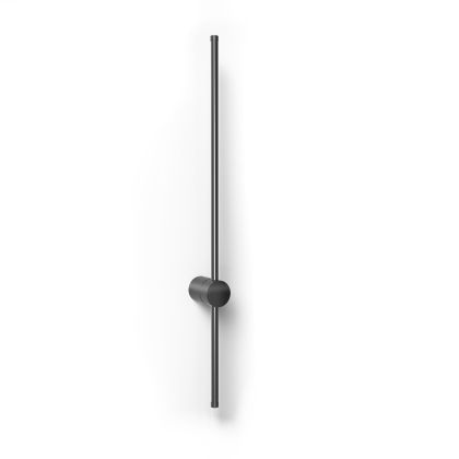 Buy Aluminum stick wall light in modern design, 80cm - Grobe Black 60421 with a guarantee 