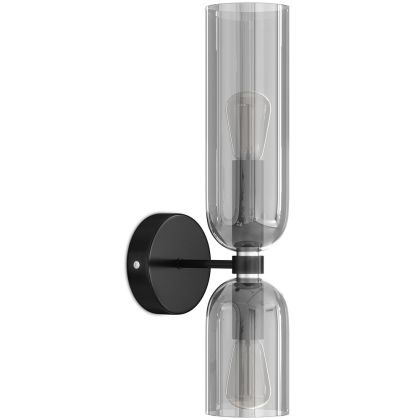 Buy Lamp Wall Light - Crystal and Metal - Hat Smoke 60523 - prices