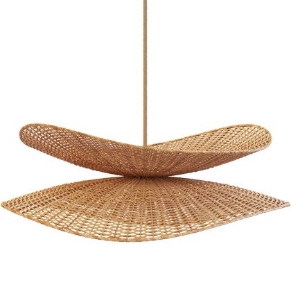 Buy Rattan Hanging Lamp - Boho Bali - Futaw Natural 61225 - prices