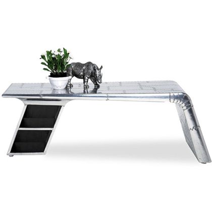 Buy Aviator Wing Coffee Table - Aluminium Steel 26708 in the United Kingdom 