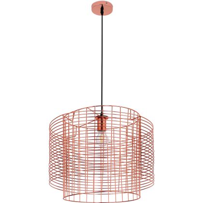 Buy Wire Structure Hanging Lamp Rose Gold 59909 with a guarantee