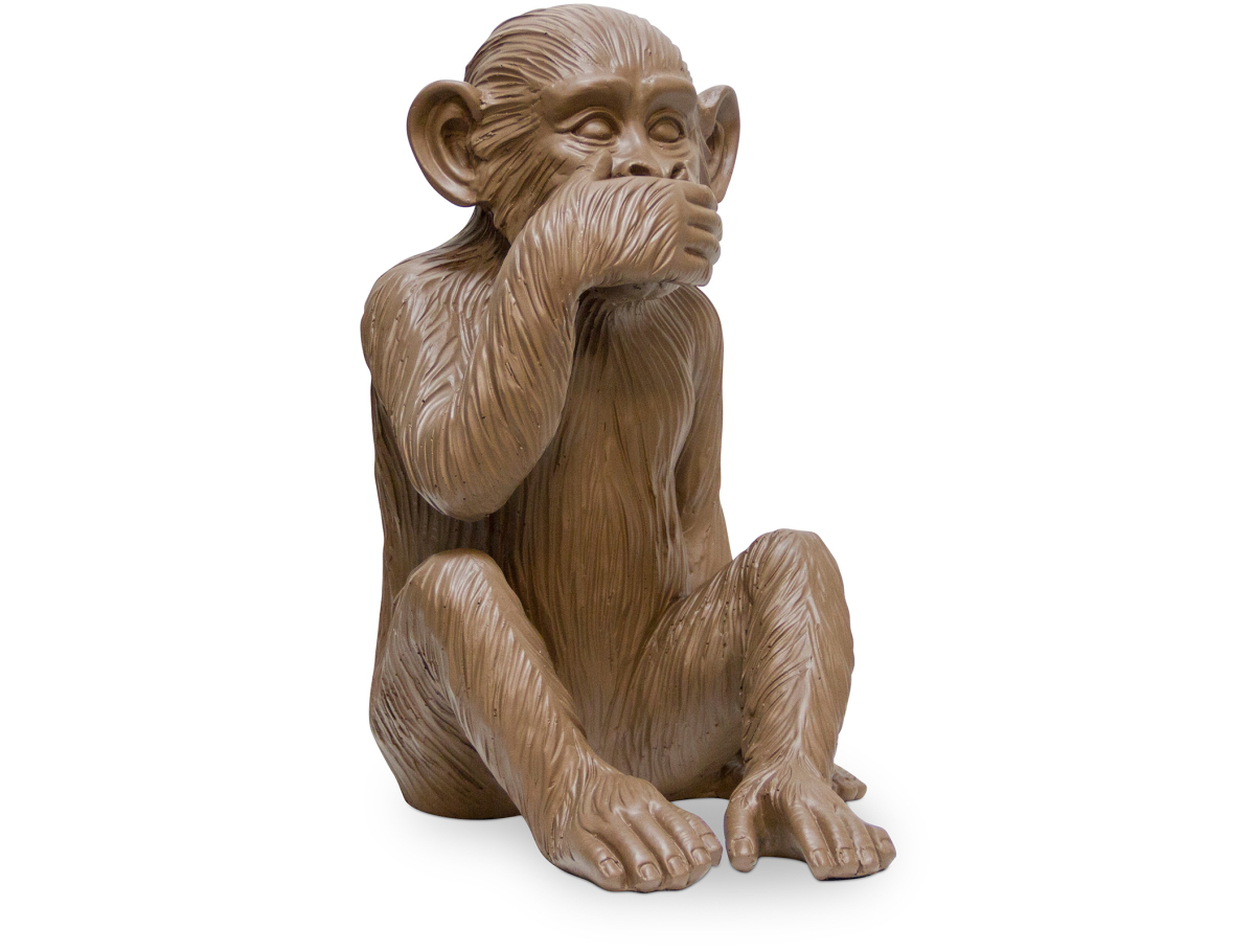 Buy Decorative Design Figure - Silent Monkey - Sense Brown 58448 - prices