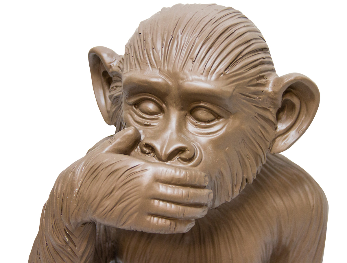 Buy Decorative Design Figure - Silent Monkey - Sense Brown 58448 with a guarantee