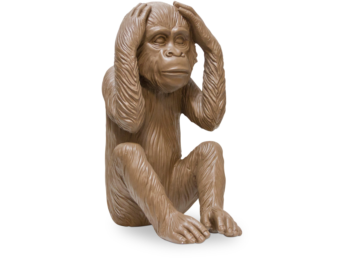 Buy Decorative Design Figure - Deaf Monkey - Sense Brown 58447 - prices