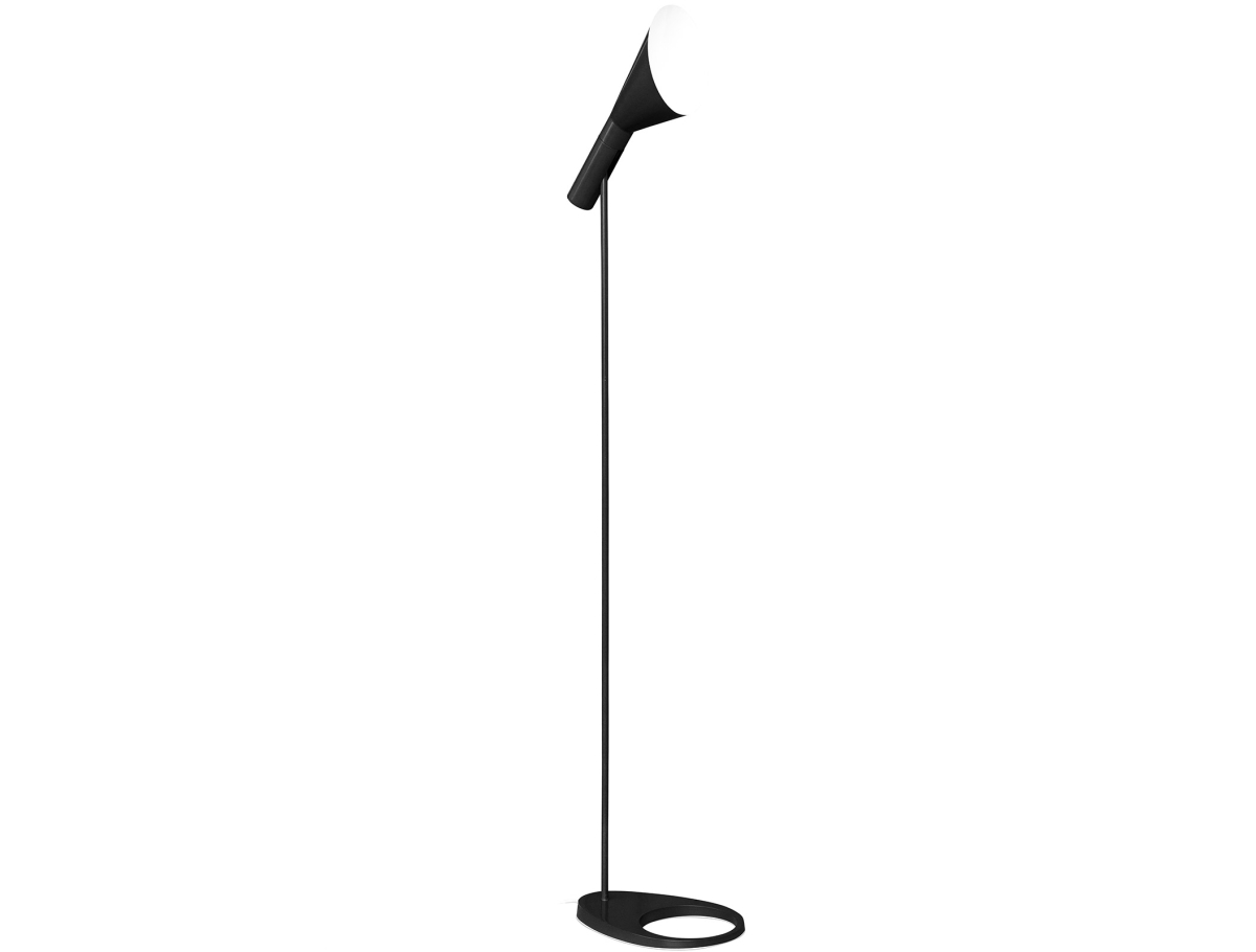 Buy Alan Floor Lamp - Steel Black 14634 in the United Kingdom