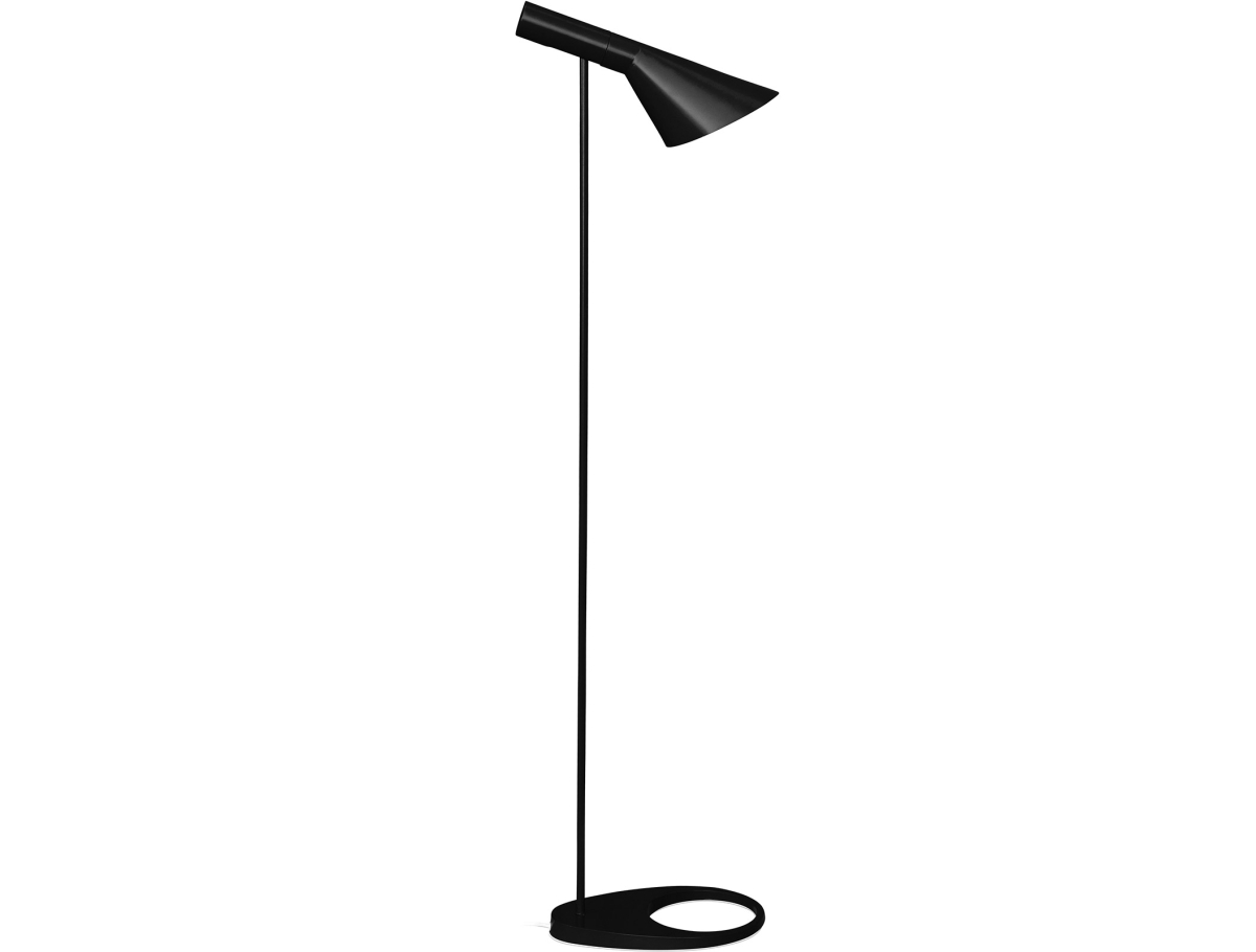 Buy Alan Floor Lamp - Steel Black 14634 home delivery