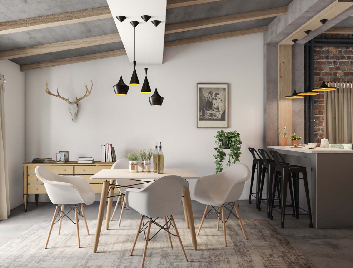 Buy Deswood Rectangular Dining Table White 59075 at MyFaktory
