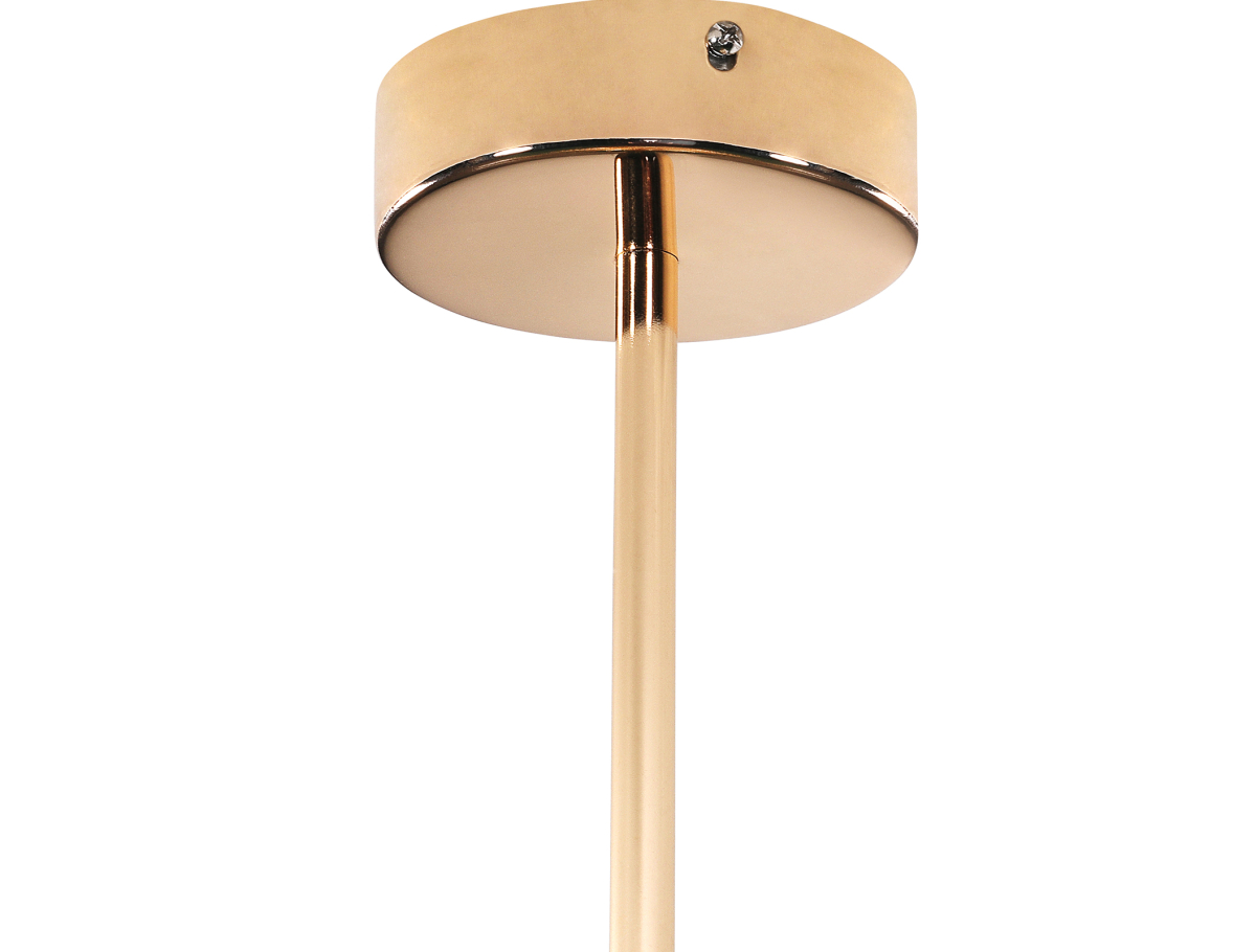 Buy Lydia 9 bulbs hanging lamp  - Metal Gold 59328 in the United Kingdom