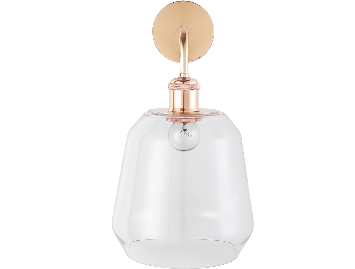 Buy Alessia wall lamp - Crystal and metal Transparent 59343 at MyFaktory