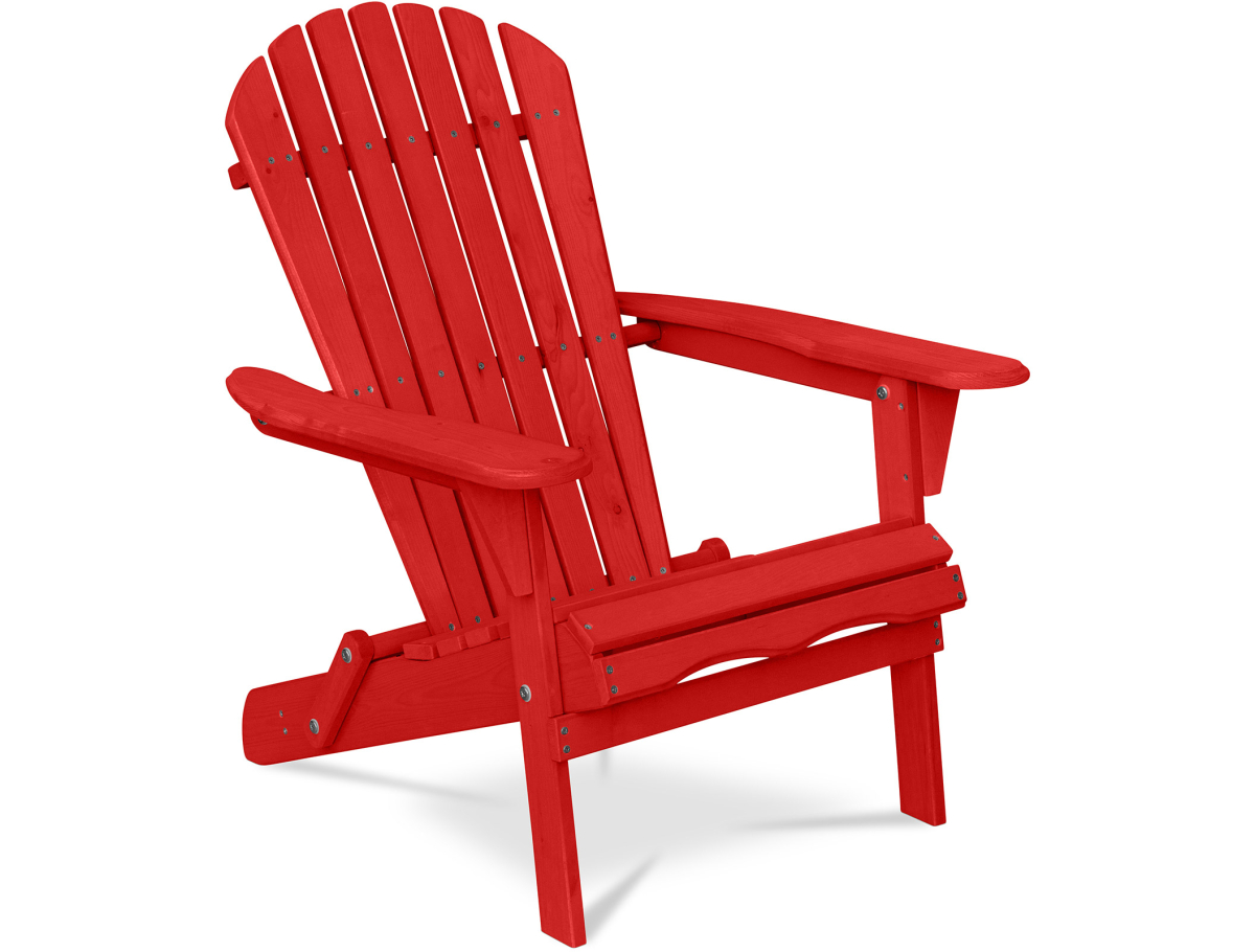 Buy Adirondack Garden Chair - Wood Red 59415 - in the UK