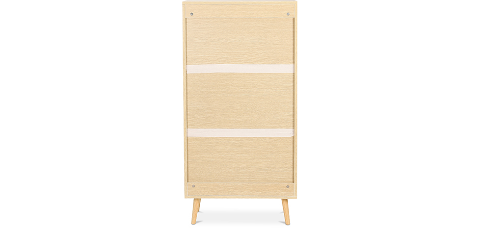 Buy Wooden Sideboard - Scandinavian Design - Large - Rion Natural wood 59646 home delivery