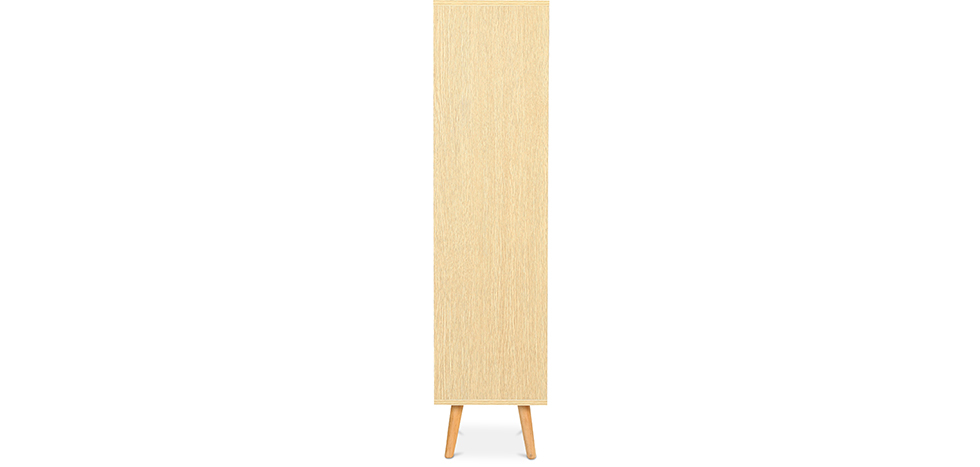 Buy Wooden Sideboard - Scandinavian Design - 4 compartments - Rion Natural wood 59647 in the United Kingdom