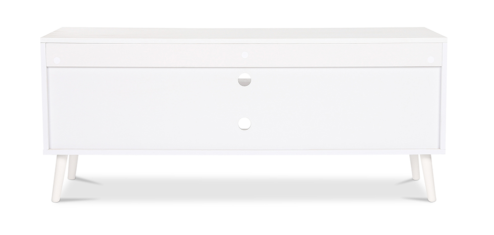 Buy Wooden TV Stand - Scandinavian Design - Britta  Grey 59655 home delivery