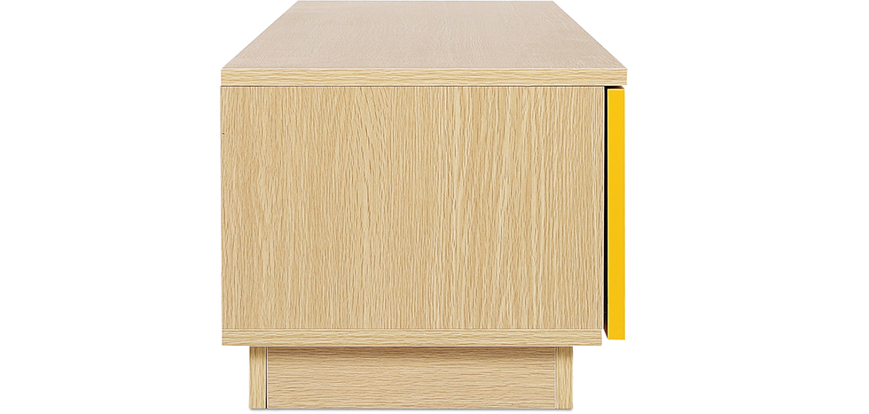 Buy Wooden TV Stand - Scandinavian Design - Niu Grey 59658 in the United Kingdom